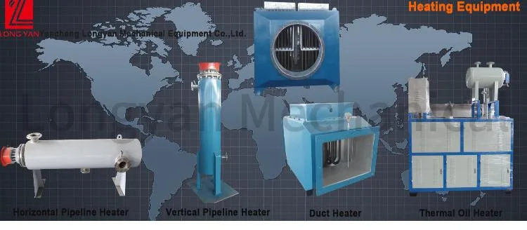 Crude Water Air Thermic Fluid Induction Regeneration Gas Pipeline Heater